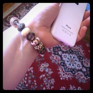 Pandora bracelet and beads